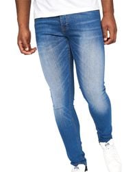 Crosshatch - Barbeck Slim Jeans (Stone Wash) - Lyst