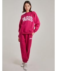 Pink Vanilla - Paris Oversized Sweatshirt Fleece - Lyst