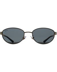 Ray-Ban - Oval Polished Arista Dark Rb3774D Metal - Lyst