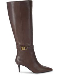 Kurt Geiger - Leather Brixton Knee Boots - Lyst