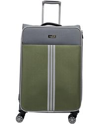 Infinity Leather - Lightweight Cabin Suitcases 4 Wheel Luggage Travel Bag - Lyst