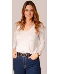 Gap - Light Knit V Neck Jumper - Lyst