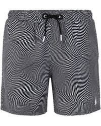 Nautica - 6Inch Riker Swim Shorts Cotton - Lyst