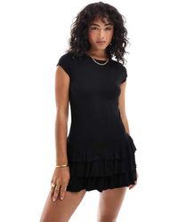 Collusion - Ruffle Mini Dress - Lyst
