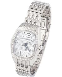 Chronotech - Silver Steel Watch - Lyst