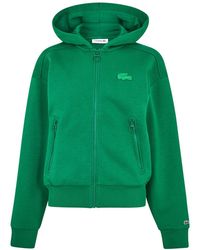 Lacoste - Essential Zip Hoodie - Lyst