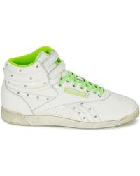 Reebok - Freestyle Hi Vintage Trainers Leather - Lyst