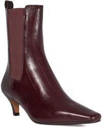 Dune - Odele Chiselled Toe Kitten Heel Chelsea Ankle Boots - Lyst