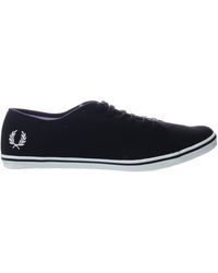 Fred Perry - Low Plimsolls Canvas - Lyst