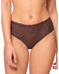 Sloggi - Zero Feel Lace High Waisted Brief - Lyst