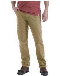 Carhartt - Rugged Stretch Relaxed Fit Chino Trousers - Lyst
