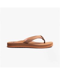 Reef - Cushion Breeze Ladies Flip-Flops Tan/Smoothie - Lyst