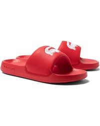 Lacoste - Serve Slide Cma Bathing Sandal - Lyst