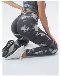 Everyday the Label - Damen Tie-Dye Hohe Taille Active Leggings - Lyst