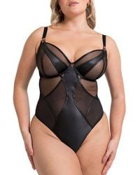 Curvy Kate - Suspense Plunge Bodysuit - Lyst