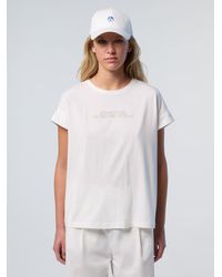 North Sails - T-Shirt Met Sloganprint - Lyst