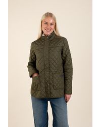 Harvey & Jones - Water Resistant Mini Diamond Quilted Jacket - Lyst