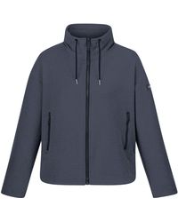 Regatta - Ashlynn Gebreide Fleece Jas (marine) - Lyst