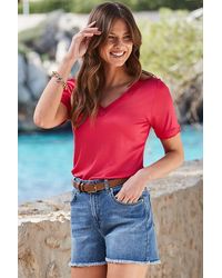 Sosandar - Hot Premium Chiffon T-Shirt Leather - Lyst