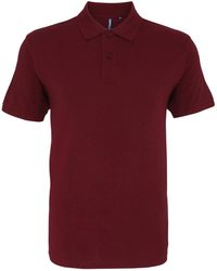 Asquith & Fox - Organic Classic Fit Polo Shirt - Lyst