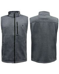 Timberland - Zip Up Sleeveless Bodywarmer Gilet 7600J 912 Cotton - Lyst