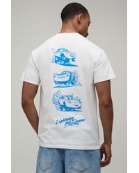 BoohooMAN - Oversized Disney Cars License Printed T-Shirt - Lyst