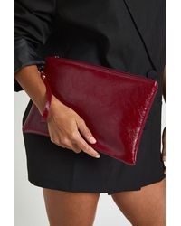 Boohoo - Envelope Clutch Bag - Lyst