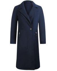 Parajumpers - Jill Pencil Dark Trench Jacket Wool - Lyst