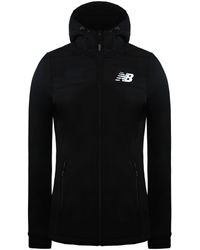 New Balance - Logo Softshell Jacket - Lyst