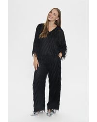 Saint Tropez - Blouse Met Lange Mouwen Nancysz Blouse Met Lange Mouwen Loose Fit - Lyst