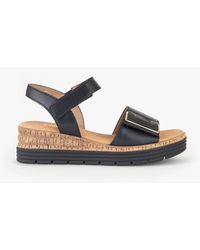 Gabor - Shout Ankle Strap Sandals Leather - Lyst