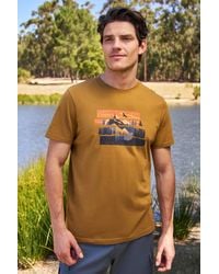 Mountain Warehouse - 'Mountain Explorer' Tee Cotton Breathable Casual T-Shirt - Lyst