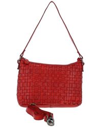 Ashwood Leather - 'Incanto Infinito' Vintage Woven Shoulder Bag - Lyst