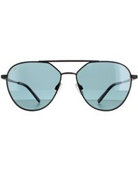 Serengeti - Aviator Matte Saturn Polarized Petrol Odell Metal (Archived) - Lyst