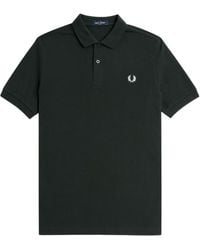 Fred Perry - M6000 Plain Polo Shirt Night Cotton - Lyst