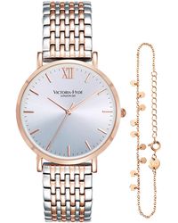 Victoria Hyde London - Primrose Watches Classic Bicolor Rose - Lyst