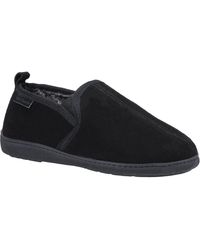 Hush Puppies - Arnold Slip On Leather Slipper - Lyst