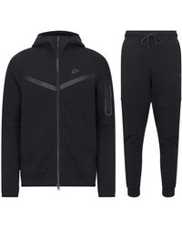 Nike - Sportswear Tech Fleece Full Zip Tracksuit Cotton - Lyst