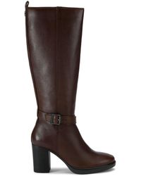 Carvela Kurt Geiger - Boots Dark Leather Silver - Lyst