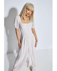 Glamorous - Cluster Ditsy Jumpsuit - Lyst