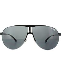 Carrera - Aviator Ruthenium Matt Sunglasses Metal - Lyst