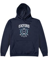 Park Fields - Oxford University Rugby Hoodie Cotton - Lyst