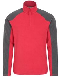 Mountain Warehouse - Ashbourne Ii Half Zip Fleece Top (Dark) - Lyst