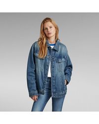 G-Star RAW - G-Star Raw Oversized Western Jacket Evergreen - Lyst