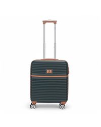 Infinity Leather - Strong Abs Hardshell Cabin Suitcase 56 X 45 X 25 Cm Luggage Suitable For British Airways - Lyst