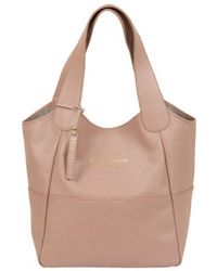 Pure Luxuries - 'Freer' Blush Leather Tote Bag - Lyst