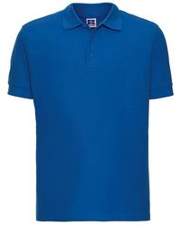 Russell - Ultimate Classic Cotton Polo Shirt (Azure) - Lyst