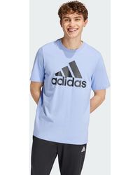adidas - Essentials Single Jersey Big Logo Tee - Lyst