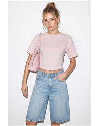Bianco Lucci - Cotton Blouse With Elastane - Lyst