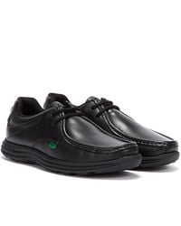Kickers - Reasan Lace Leather Shoes - Lyst